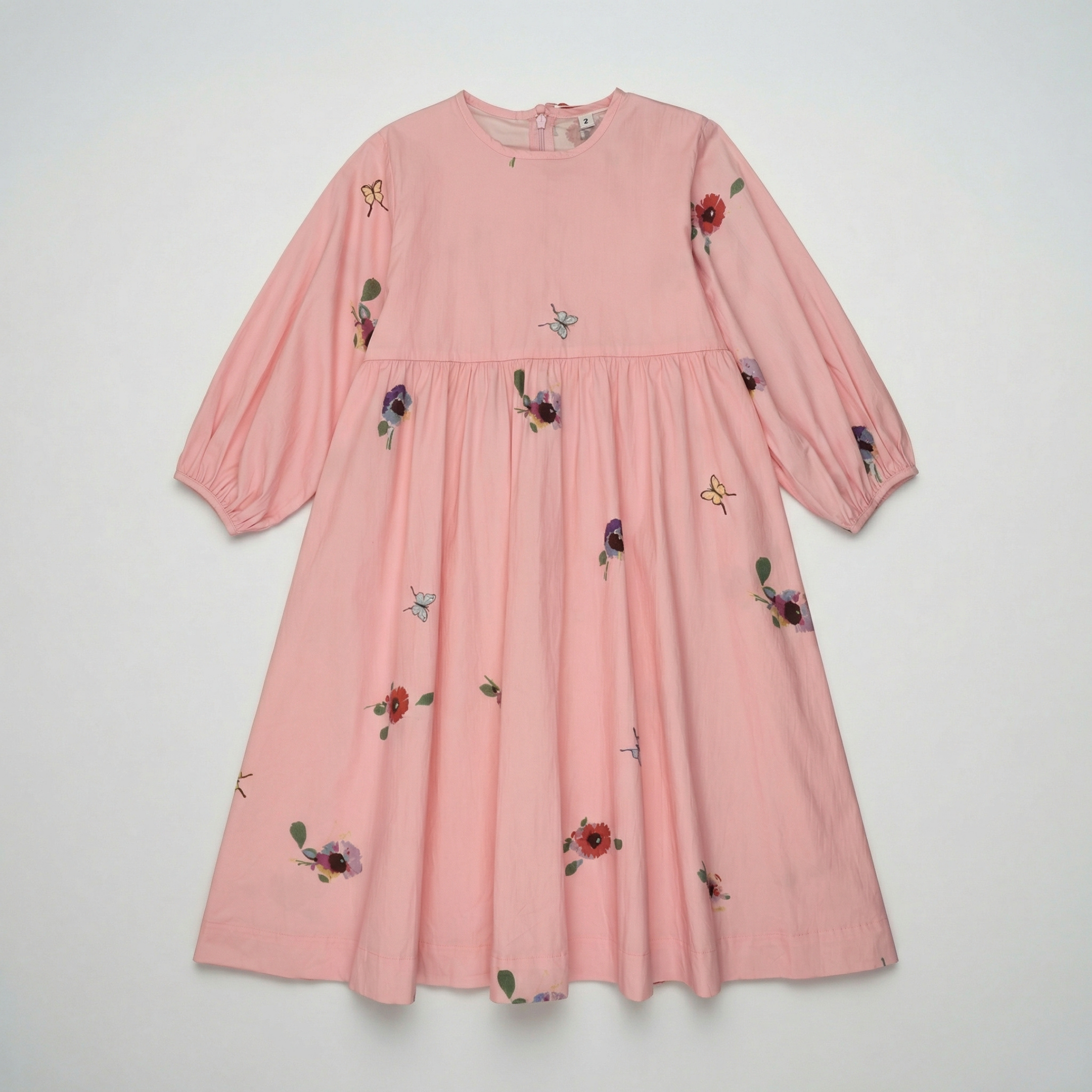 froo pink dress Eleanor Pink 3D Floral Lace Prom Dress