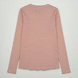 RHODA T-SHIRT RED & CREAM