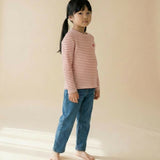 RHODA T-SHIRT RED & CREAM